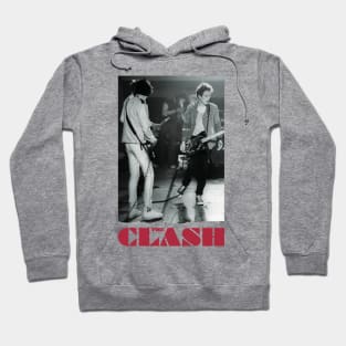 on stage the clash Hoodie